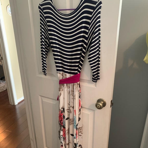 Egy patterned long maxi dress - Picture 2 of 5